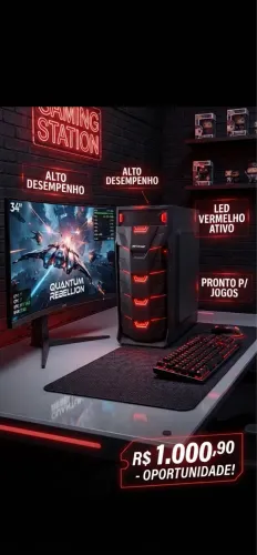 AMD A8, 8GB RAM, Dual GPU (R7 + GT 1030), 1TB HD