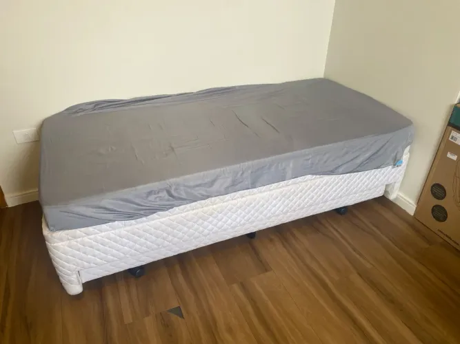 Cama Box Solteira com cama auxiliar