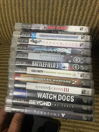 Lote Jogos PlayStation 3