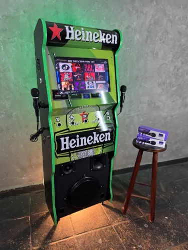 cantar videoke karaoke caixa Bluetooth jukebox microfones som torre maquina musica 
