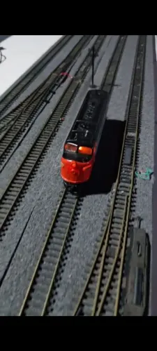 Ferromodelismo- Locomotiva Bachmann F7 Amtrak