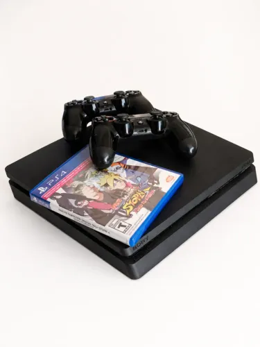 PS4 Slim 1TB + 1 Controle - ( Testado / Funcionando )