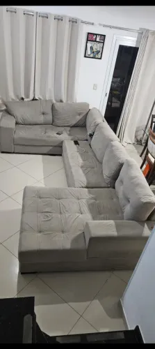 Sofá grande de 7 lugares