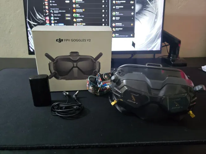 Goggles V2, Perfeito estado + Upgrade Antenas 