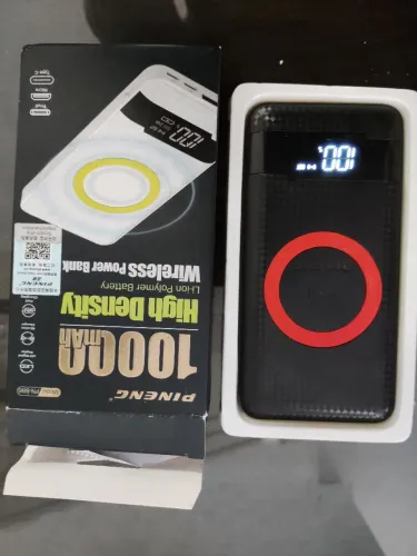 Carregador portátil celular <br>10000 mah <br>Novo <br>Entrega em campina grande