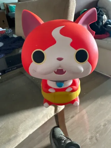 Jibanyan cofrinho 14cm altura importado Japão ?