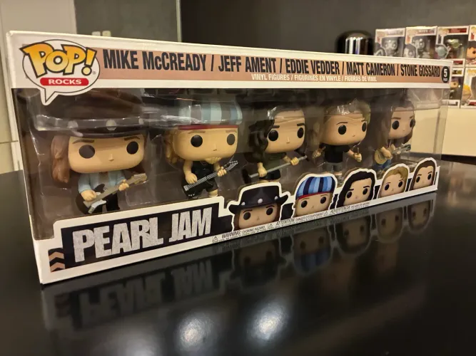 Funko Pop Rocks - Set Pearl Jam - NOVO!