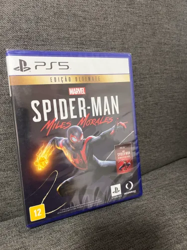 Spiderman Miles Morales - PS5 - NOVO LACRADO - Edição Ultimate que INCLUI Spiderman PS5