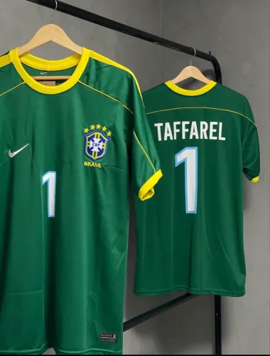 Camisa Retrô Brasil - Goleiro Taffarel 1998