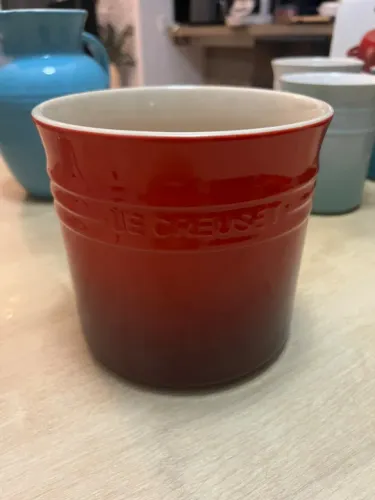 Porta Utensílios Classic 2,3L Cerise - NOVO e ORIGINAL - Le Creuset