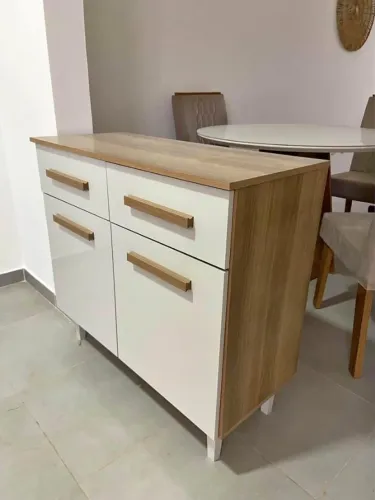 Balcão de Cozinha 2 Gavetas 2 Portas (Novo) Entrega Grátis! 