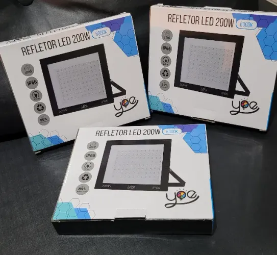 Lote 10 Refletores LED 200W Novos - Ideal para Revenda - Queima de Estoque