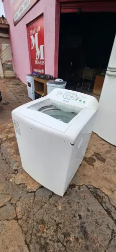 maquina faz tudo Electrolux 12kg funcionando perfeitamente usado marcas de uso ((ENTREGO)
