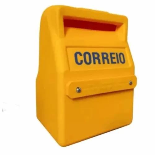 CAIXA CORREIO NACIONAL 26x19x15 AMARELA