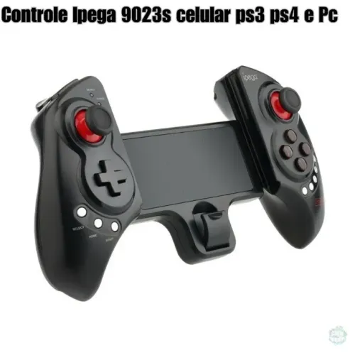 Controle Ipega 9023s Bluetooth Android iOS tablet Pc Ps3 Ps4
