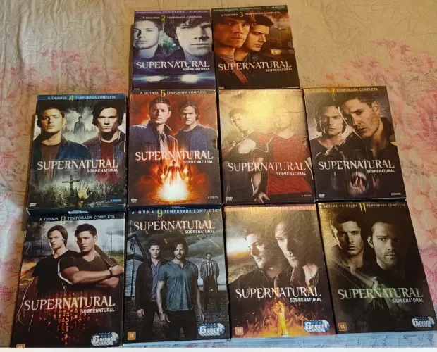 DVD SIBRENATURAL ORIGINAL TEMPORADAS 2 A 11