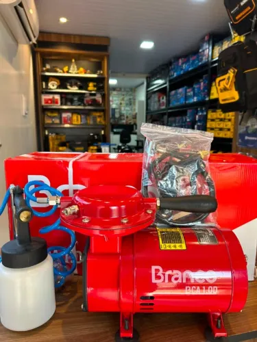 Compressor de Ar Branco BCA 1.0D Bivolt 40 PSI