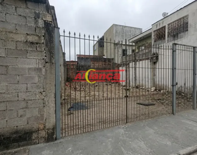 Terreno à venda no Jardim Palmira, Guarulhos | 7 x 22 m | Plano e pronto para construir