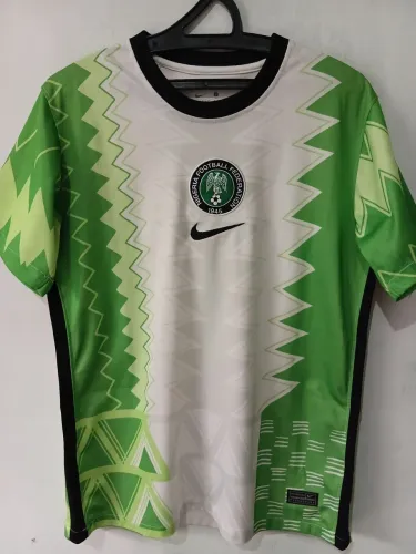 Camisa da Nigéria thai tamanho p