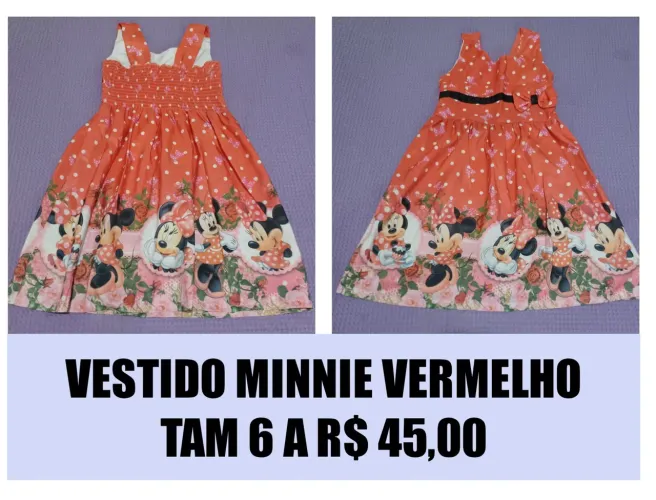 VESTIDO MINNIE