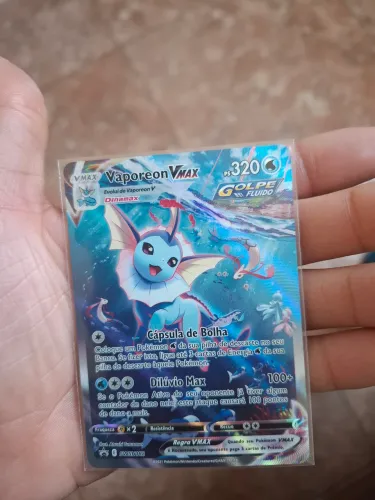 Carta Pokémon Vaporeon VMax