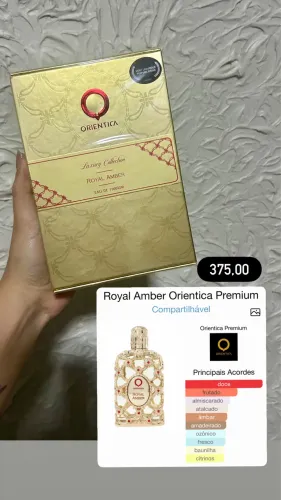 Perfume Royal amber 100ml
