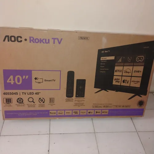 Tv oac 40" smart Roku tv