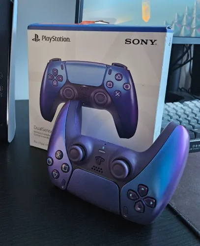 Controle PS5 DualSense Chroma Indigo Original Sony - Novo