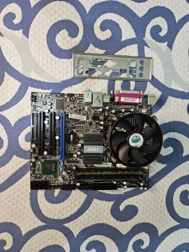 Kit 775 MSI + Pentium +4gb Ram!