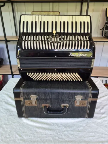 Acordeon/Gaita Paolo Soprani 120 baixos