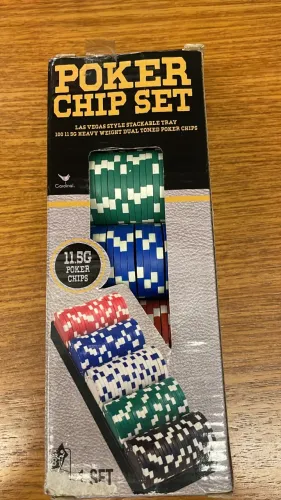 Poker Chip Set Las Vegas Style Importado - preças pesadas e bonitas!