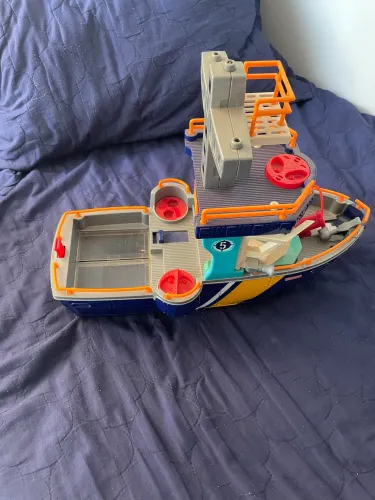 navio de brinquedo imaginex