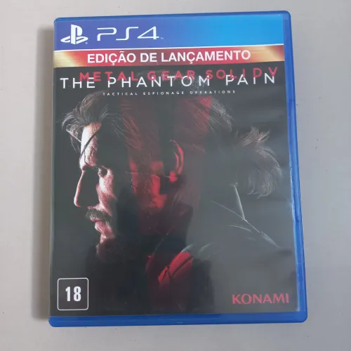 THE PHANTOM PAIN edição de lançamento