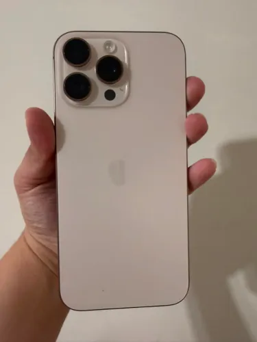 iPhone 16 pro Max 256gb desert|PREÇO DE VENDA! Não vem desvalorizar que leva block