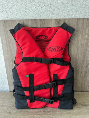 colete salva-vidas ativa nylon impecável lindo proteja-se ! pouco uso ! Campinas cambuí