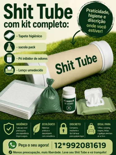 Shit tube - kit completo