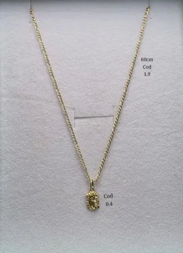 Cordão masculino ouro 18k