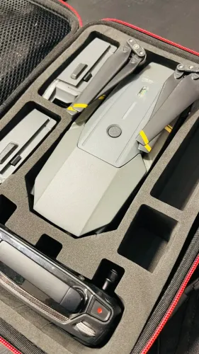 Drone DJI Mavic Pro (Completo) - 2 Baterias, Hélices Novas e Case Rígido!