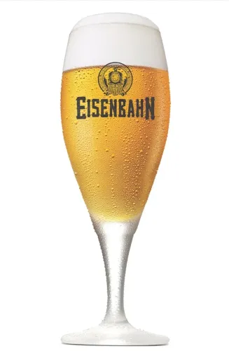 12 Taças Eisenbahn Institucional de Cristal 400ml - Ruvolo (Novas na Caixa)
