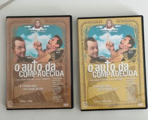O Auto da Compadecida - 2 DVDs Originais
