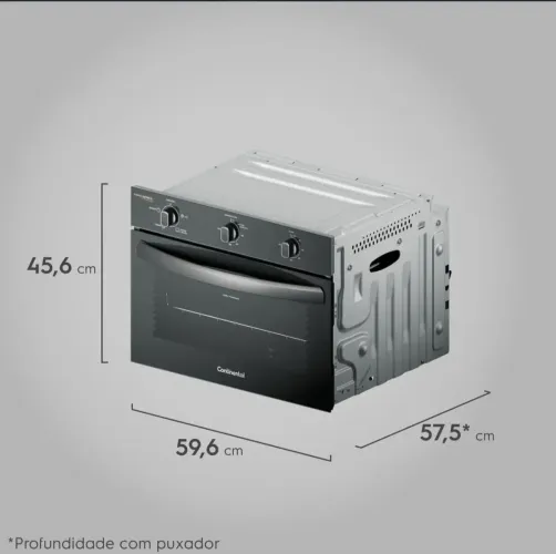FORNO ELÉTRICO CONTINENTAL 50L