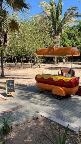 Carrinho hot dog