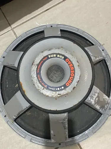 Som automotivo Boca 15 Sub 800 Oversound 