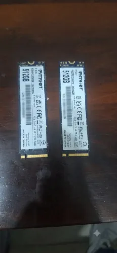 Ssd Patriot P300 512GB M.2 2280 NVMe PCIE GEN3 x4 - P300P512GM28 c/ Windows 11