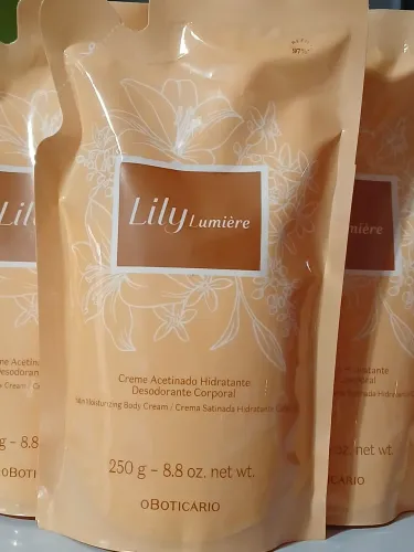 Lily refil Lumière creme acetinado o Boticário