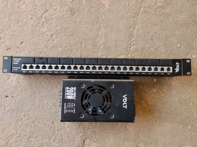 Fonte volt 200w com a régua giga