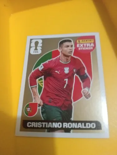 Cristiano Ronaldo dourado