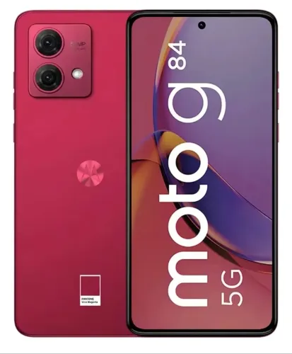 Smartphone Motorola Moto g84 5G - 256GB 16GB (8GB RAM+8GB Ram Boost) 50MP Viva Magenta