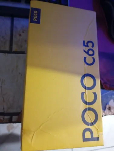 Poco C65 256gb 4+4gb 50mpx funcionando Léia descrição