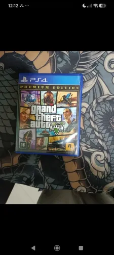 GTA 5 PREMIUM EDITION PS4 MÍDIA FÍSICA